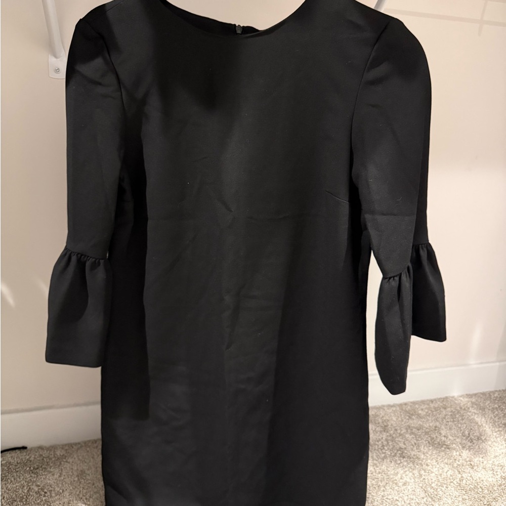 Zara Black Long Sleeve Dress